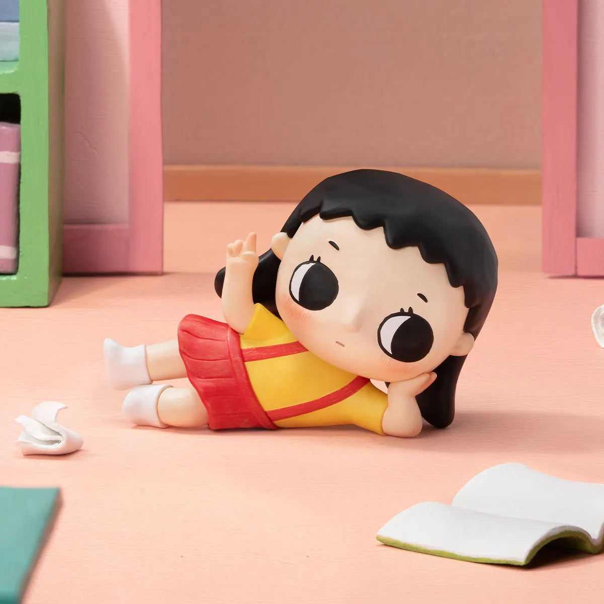 Nyota x Chibi Maruko Chan Rest Day figure