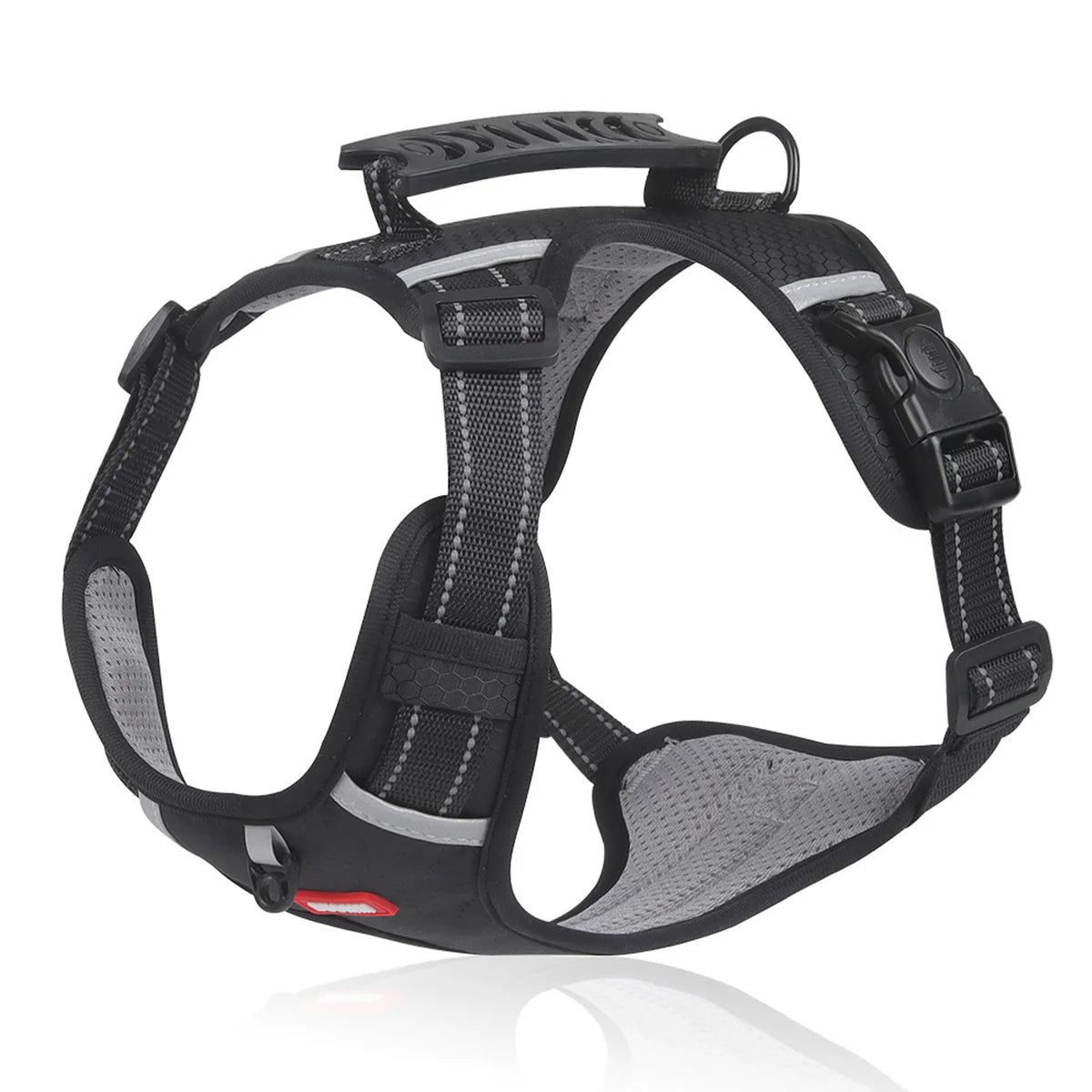 Pet Chest and Back Harness Vest-Style Reflective Large Dog Harness with Anti-Bursting Feature R-H524 - ri-son