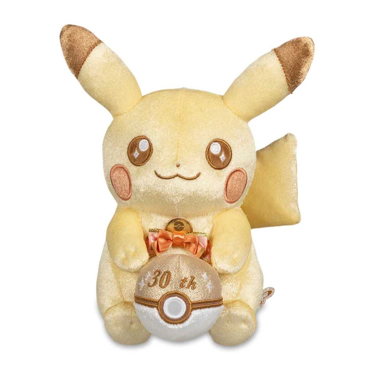 Pikachu 30th Celebration Plush front view