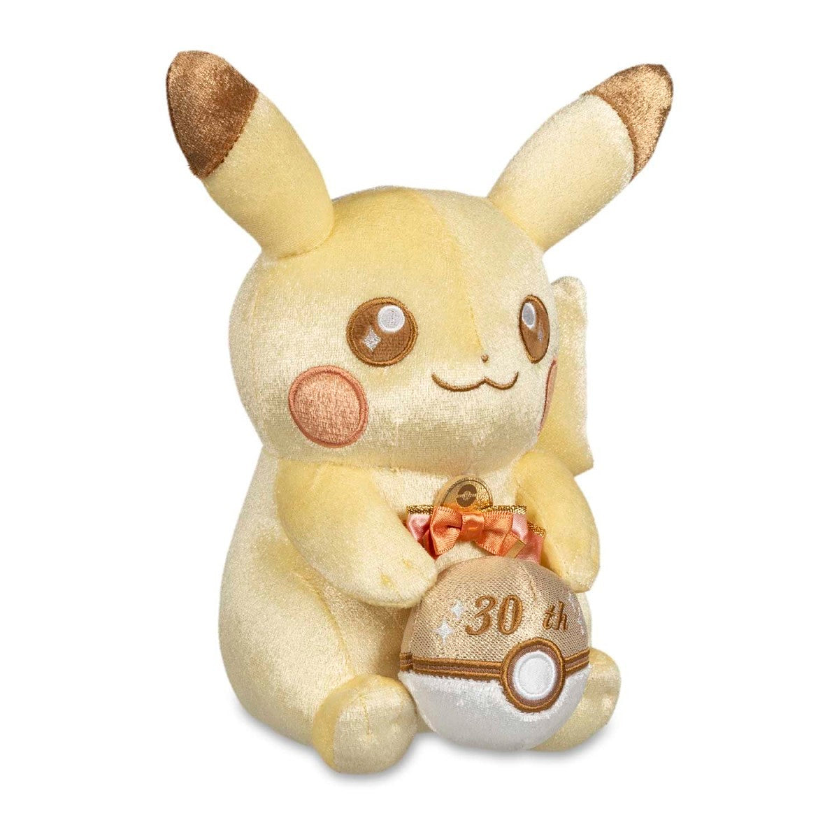 Pikachu 30th Celebration Plush side view