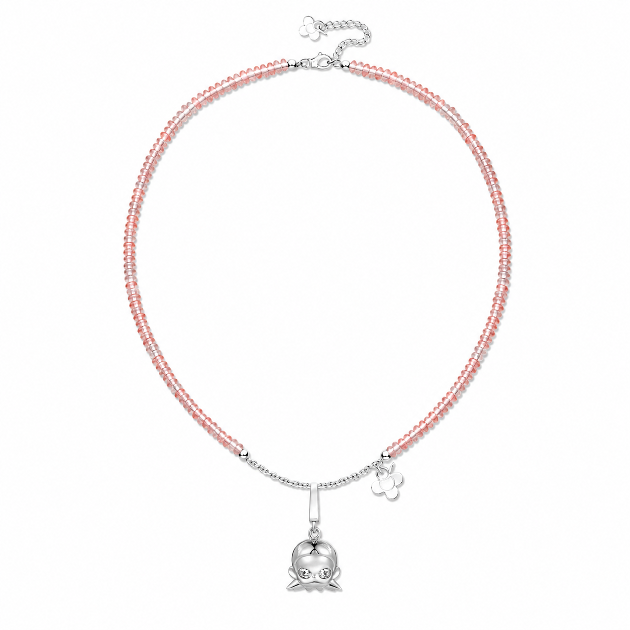 POPOP Fruition Pink Glass Necklace – ZSIGA Pendant