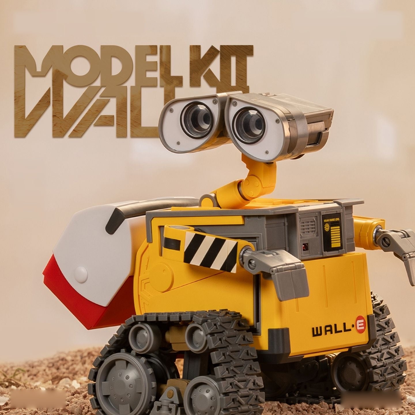 POP MART GONG Robot Story WALL-E 15cm scale assembly model figure side view