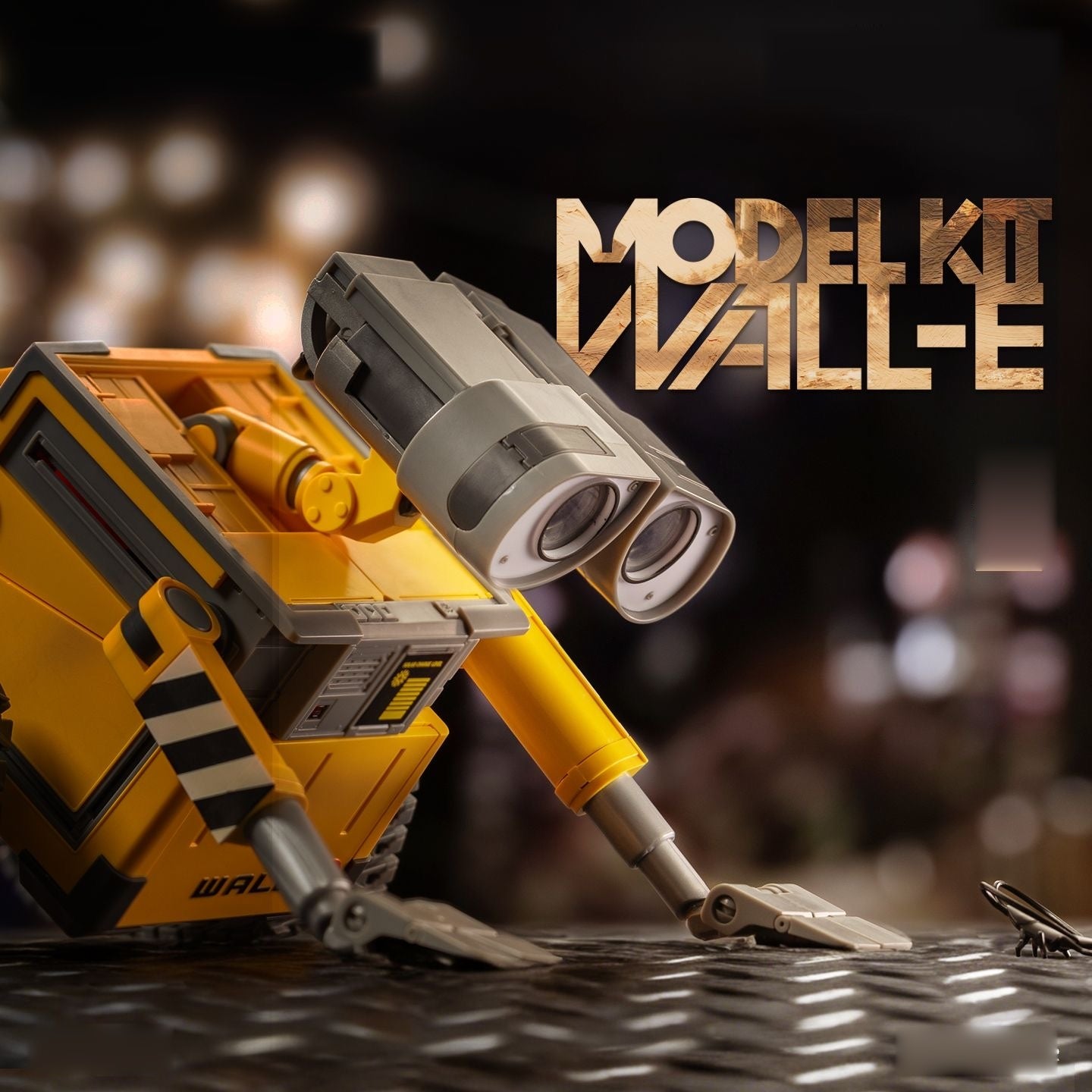 POP MART GONG Robot Story WALL-E 15cm scale assembly model figure close-up