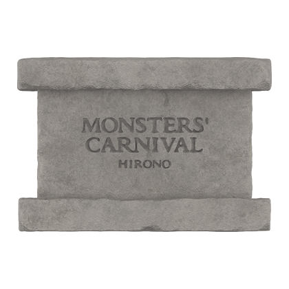 Hirono Monsters' Carnival Series Scene Prop base only – gray stone-style pedestal