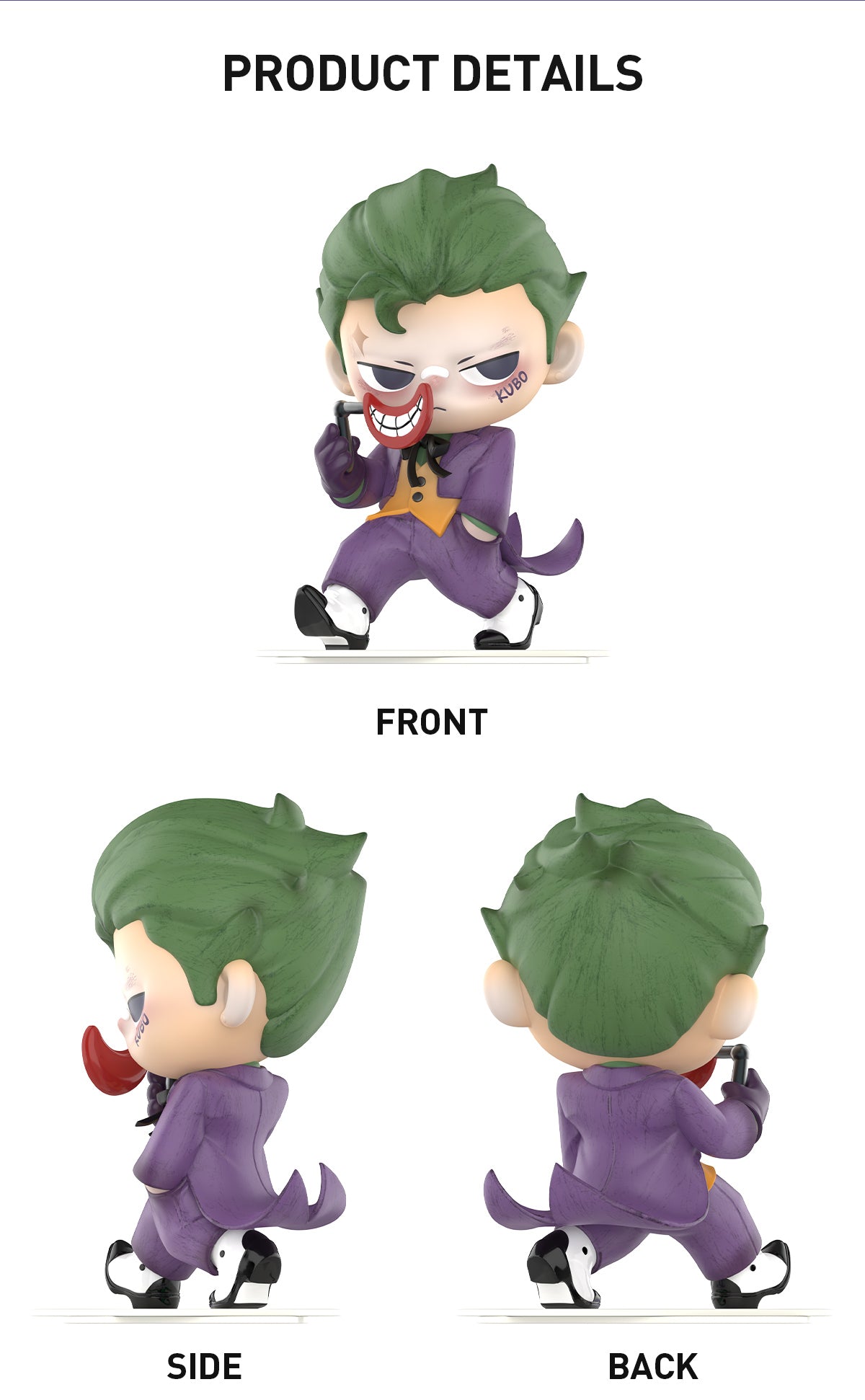 POP MART The Joker KUBO Figurine detail image 2