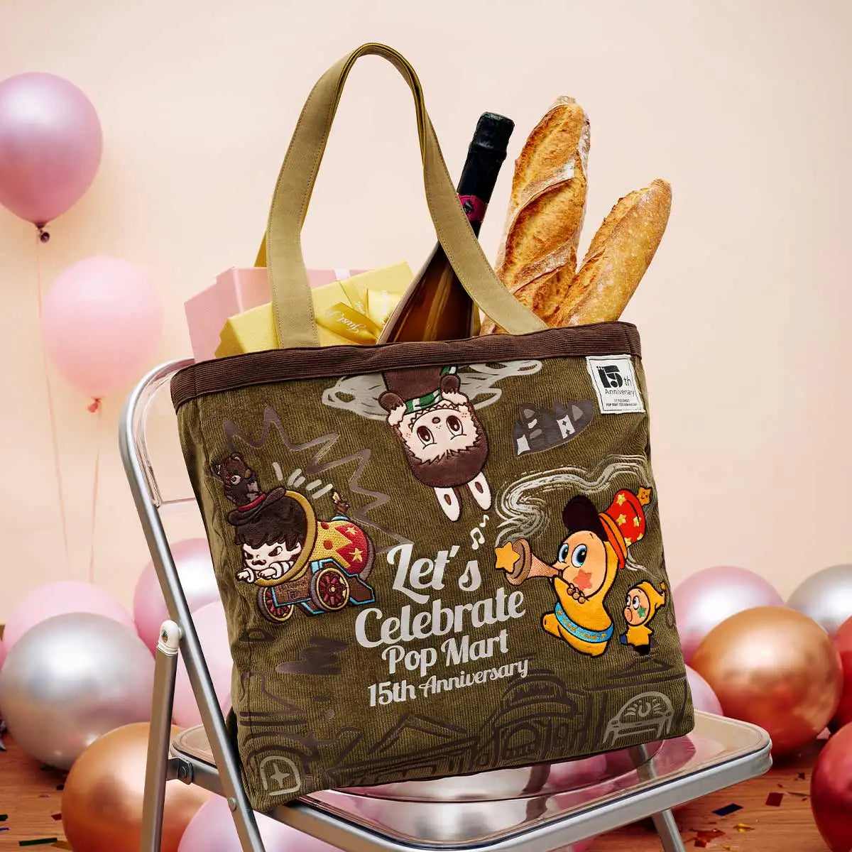 POP MART Celebrating the Moment 15th Anniversary Series Bag