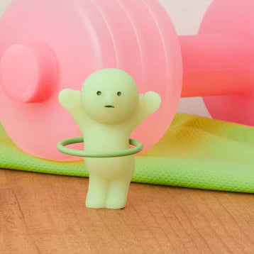 Smiski Glow in the Dark Excersing Series