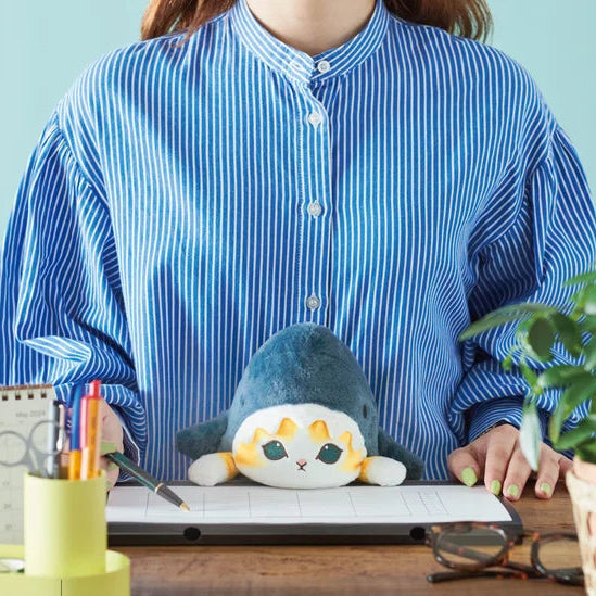 Mofusand Posture Pal Plush – Shark Meow & Shrimp Meow