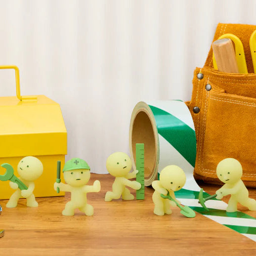 SMISKI Construction Series Glow-in-the-Dark Blind Box Figures