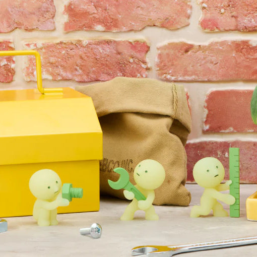 SMISKI Construction Series Glow-in-the-Dark Blind Box Figures