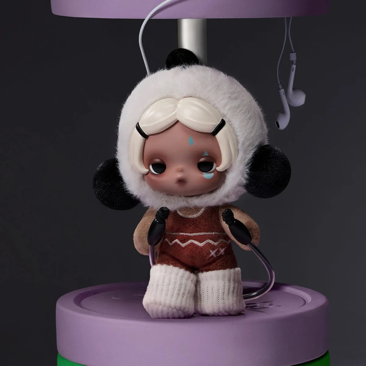 Skullpanda Off Mode Series Plush Pendant Blind Box (PRE-ORDER)