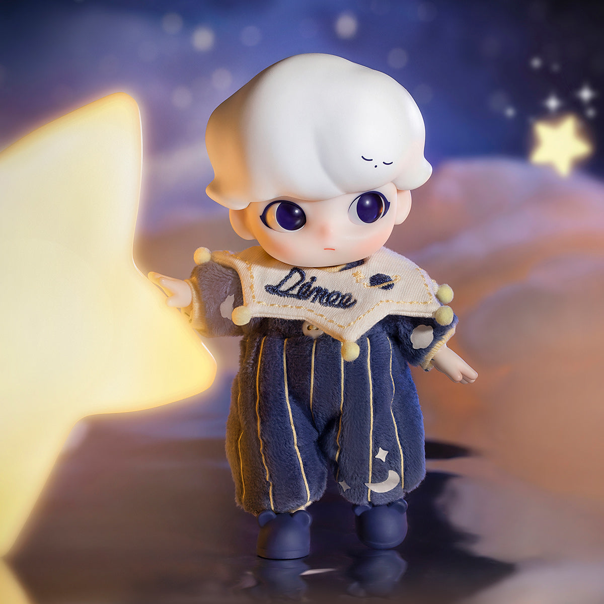 Dimoo Star Figure DIMOO Stay With Me Action Figure – POP MART Articulated Collectible Toy ...