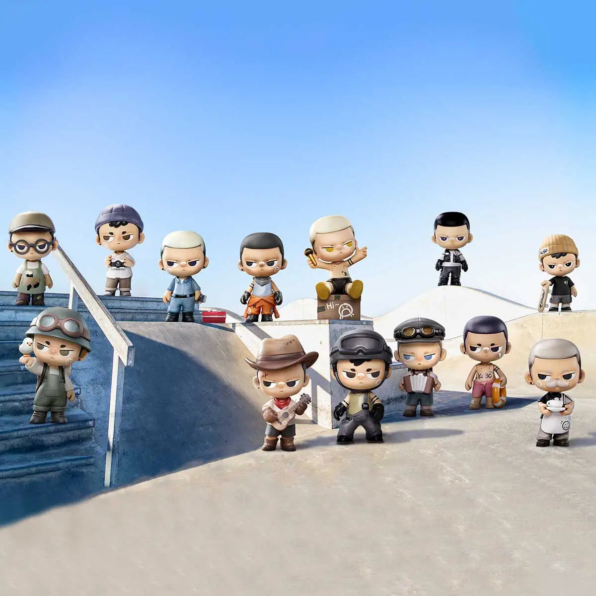 POP MART KUBO Walks of Life Series Figures