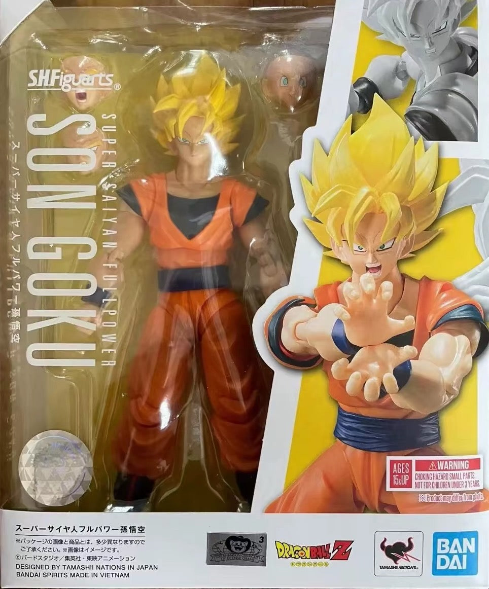 S.H.Figuarts Super Saiyan Full Power Son Goku Japan Version box