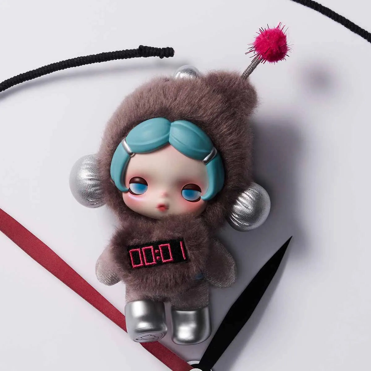 Skullpanda Off Mode Series Plush Pendant Blind Box (PRE-ORDER)