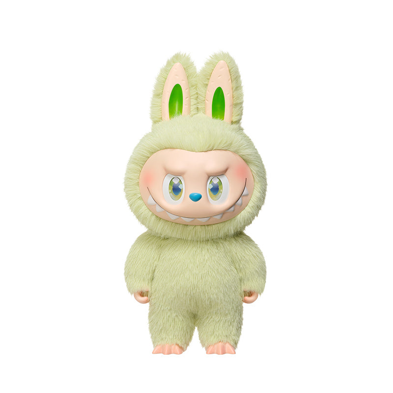 LABUBU Dance With Wind green action vinyl doll front view