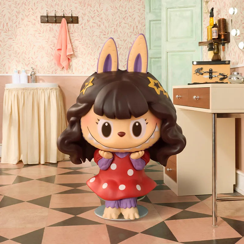POP MART THE MONSTERS Hair Salon Series Blunt Bangs figure