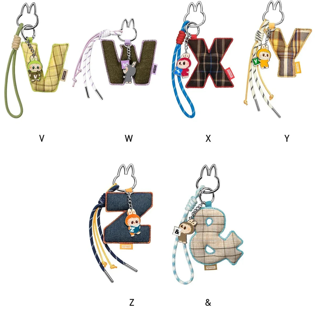 THE MONSTERS Pin for Love Series- Letter Pendant Blind Box (N-Z