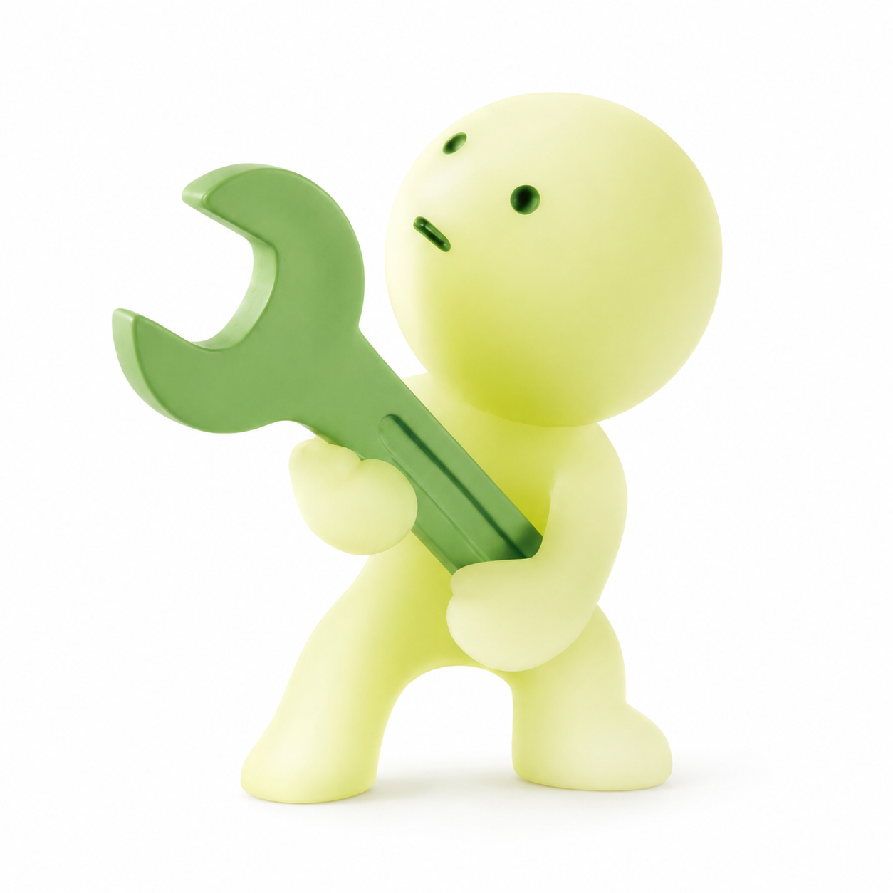 SMISKI Construction Series Glow-in-the-Dark Blind Box Figures