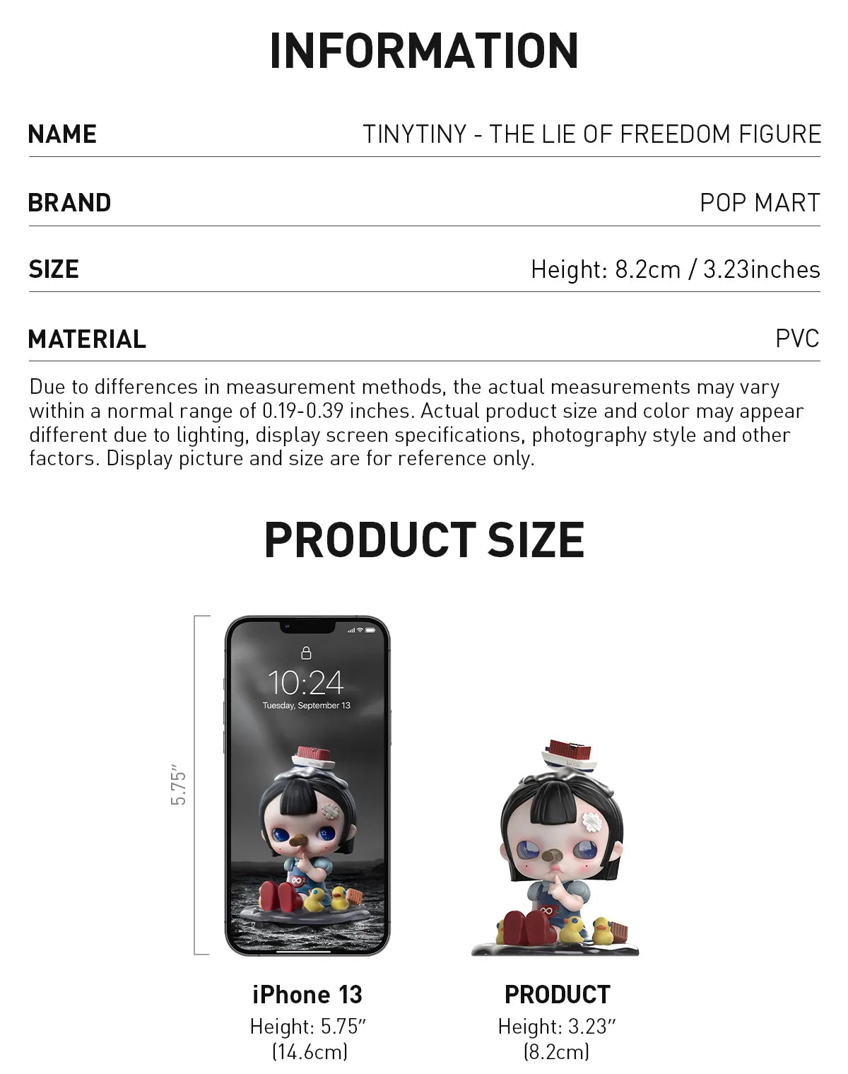 TINYTINY The Lie of Freedom art toy lifestyle image