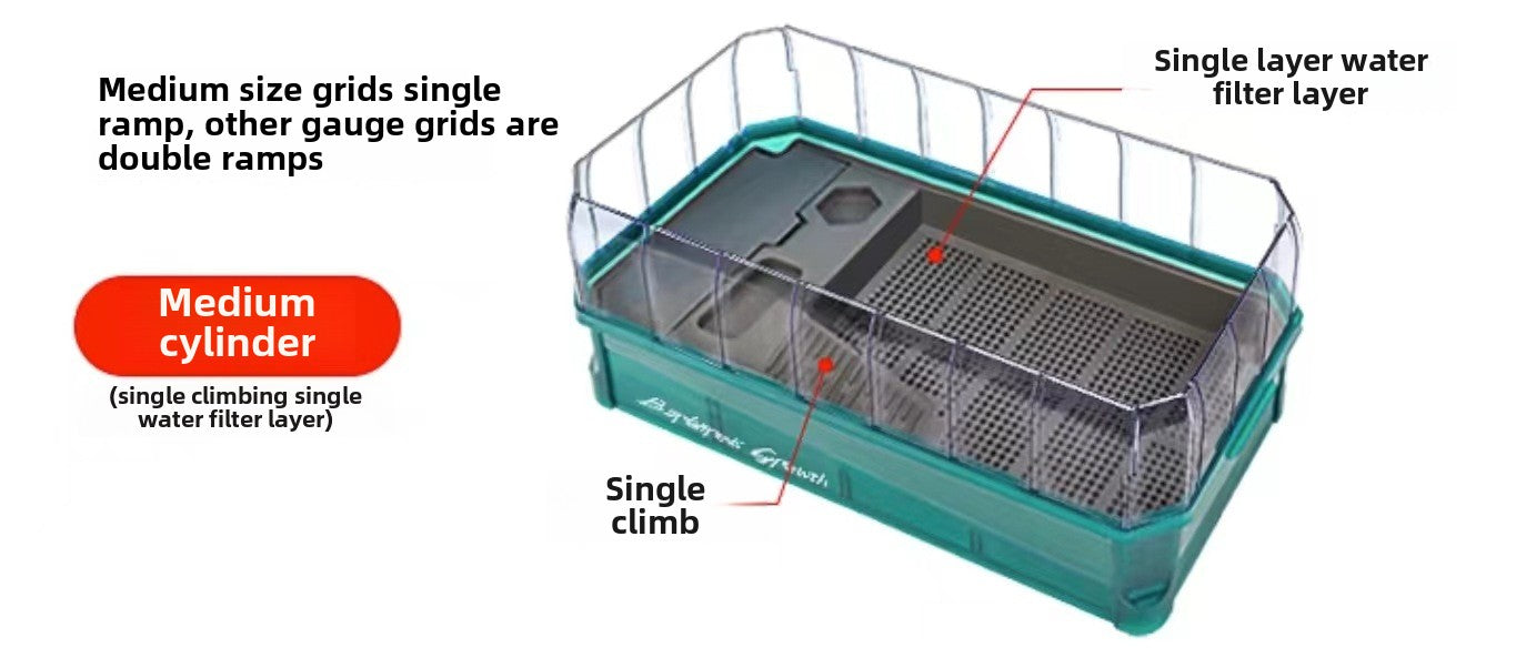 Turtle Acrylic Ecological Observation Tank Set