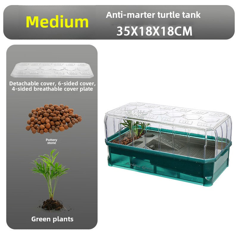 Turtle Acrylic Ecological Observation Tank Set