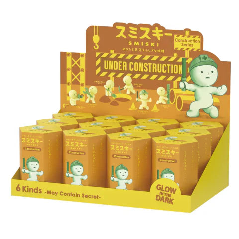 SMISKI Construction Series Glow-in-the-Dark Blind Box Figures